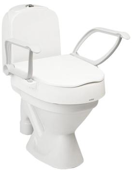 Toilettensitzerhöhung Cloo A mit Armlehnen, höhenverstellbar